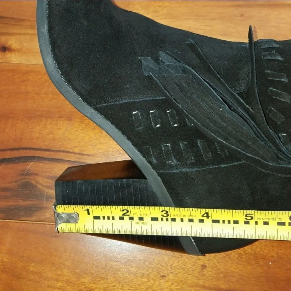 Jessica Simpson Fringe Chassie Bootie 9.5 New